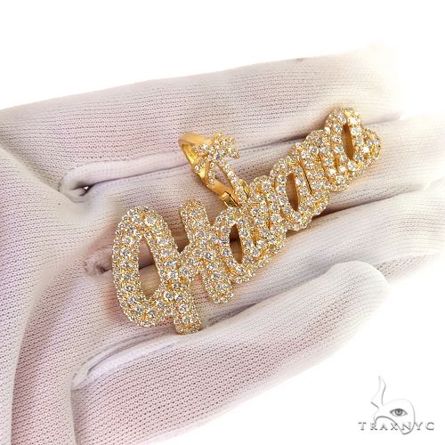 Havana Name Diamond Pendant 68811 - Image 7