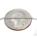 Heart Blue Sapphire Diamond Necklace 40833 - Image 5