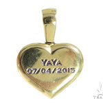 Heart Diamond Amethyst Pendant 49415 - Image 4