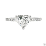 Heart Diamond Engagement Ring 70846 - Image 1