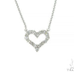 Heart Diamond Necklace 40937 - Image 1