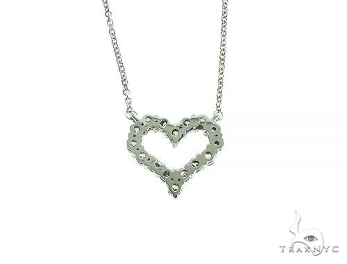 Heart Diamond Necklace 40937 - Image 3