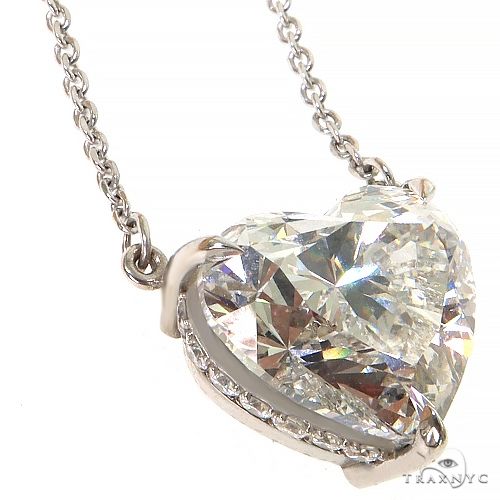 Heart Diamond Pendant (Lab) 68530 - Image 2