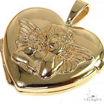 Heart Shape Angel Photo Pendant 68234 - Image 3