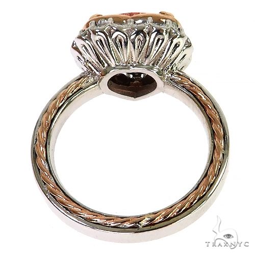 Heart Shape Fancy Vivid Pink Diamond Ring (Lab) 68657 - Image 5