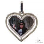 Heart Shape Spinning Photo Pendant 67998 - Image 4