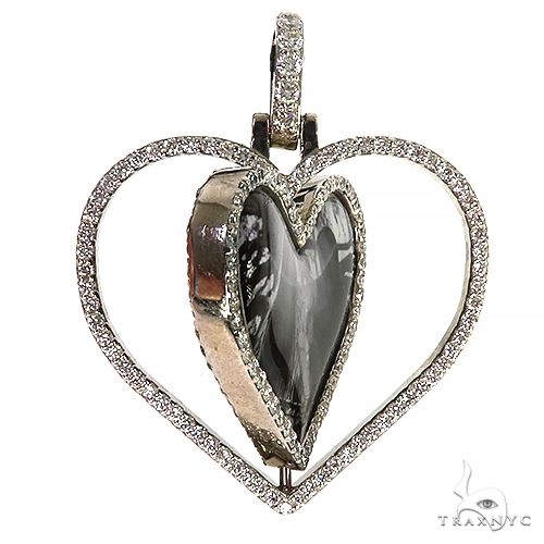Heart Shape Spinning Photo Pendant 67998 - Image 5
