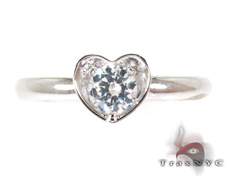 Heart of Mine Diamond Ring 26865 - Image 2