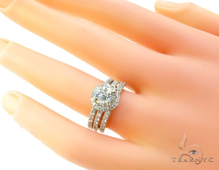 Heaven Sent Diamond Wedding Band Set 26858 - Image 10