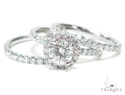 Heaven Sent Diamond Wedding Band Set 26858 - Image 1