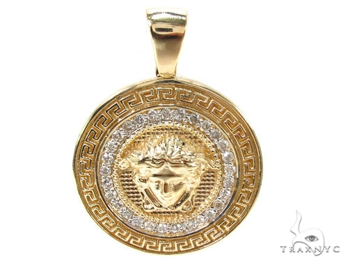Heavy Medusa Diamond Pendant 36428 - Image 1