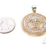 Heavy Medusa Diamond Pendant 36428 - Image 6