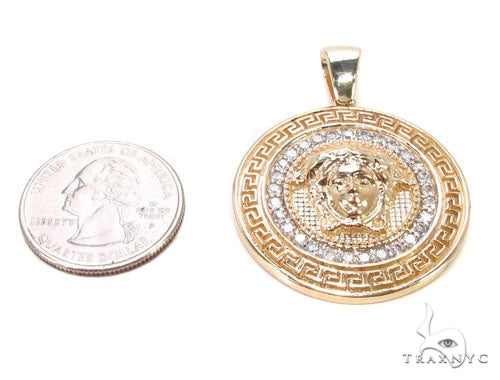 Heavy Medusa Diamond Pendant 36428 - Image 6