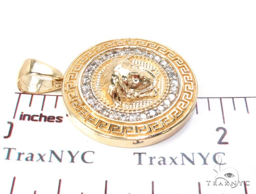 Heavy Medusa Diamond Pendant 36428 - Image 8