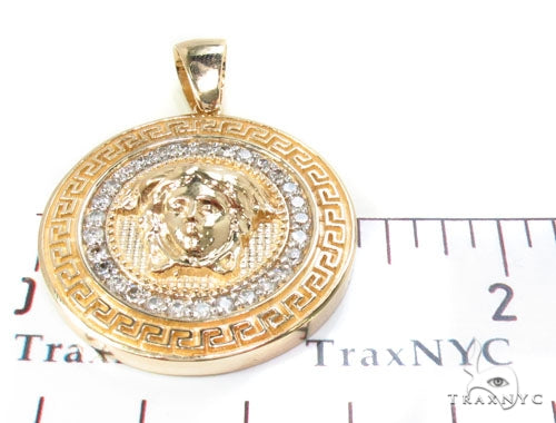 Heavy Medusa Diamond Pendant 36428 - Image 7