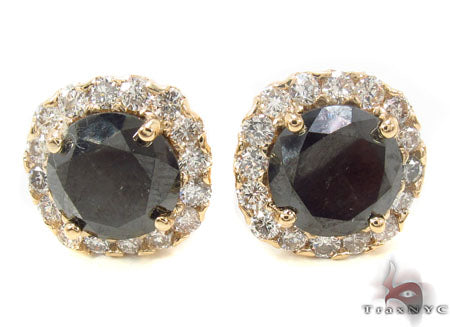 Heiress Black Diamond Earrings 2 33435 - Image 1
