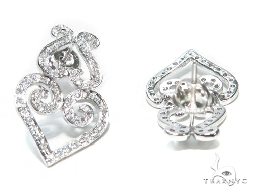 Helios Diamond Earrings 41656 - Image 4