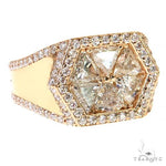 Hexagon Trillion Cut Diamond TraxNYC Ring 67336 - Image 2