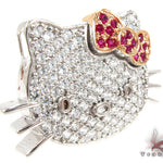 Hello Kitty Ruby Diamond Pendant 27080 - Image 2