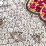 Hello Kitty Ruby Diamond Pendant 27080 - Image 3