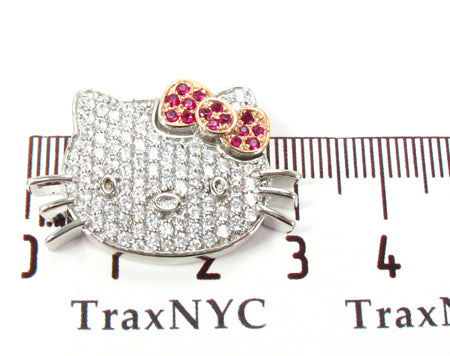 Hello Kitty Ruby Diamond Pendant 27080 - Image 7