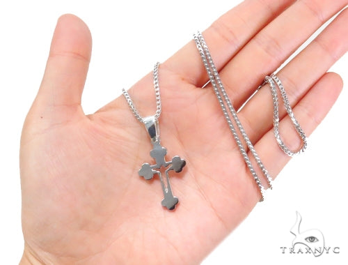 Holy Silver Cross Crucifix 43344 - Image 11