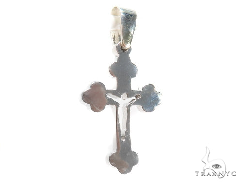 Holy Silver Cross Crucifix 43344 - Image 3