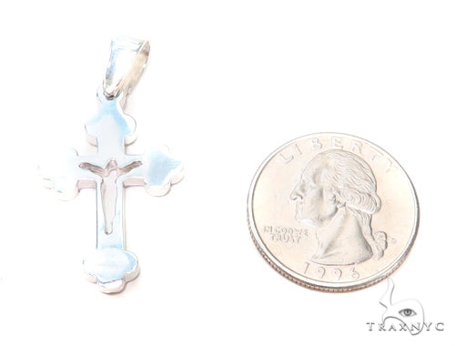 Holy Silver Cross Crucifix 43344 - Image 5