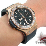 Hublot Classic Fusion Rose Gold Diamonds Watch 27910 - Image 10