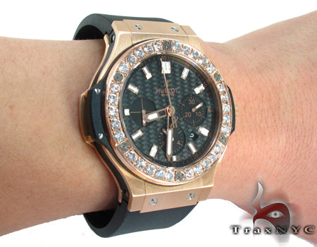 Hublot Classic Fusion Rose Gold Diamonds Watch 27910 - Image 11
