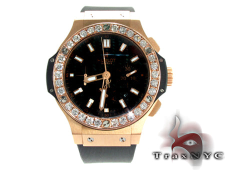 Hublot Classic Fusion Rose Gold Diamonds Watch 27910 - Image 2