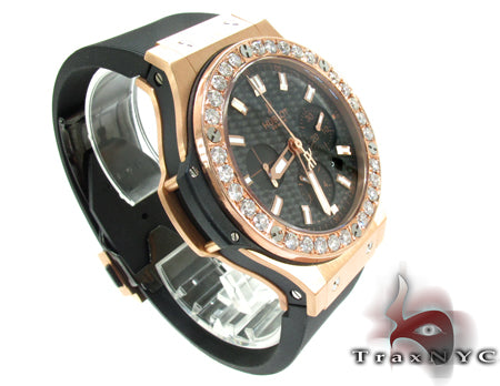 Hublot Classic Fusion Rose Gold Diamonds Watch 27910 - Image 3