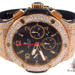 Hublot Rose Color Stainless Steel Diamond Watch 31444 - Image 4