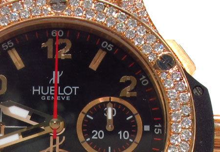 Hublot Rose Color Stainless Steel Diamond Watch 31444 - Image 5