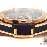 Hublot Rose Color Stainless Steel Diamond Watch 31444 - Image 7