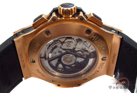 Hublot Rose Color Stainless Steel Diamond Watch 31444 - Image 8