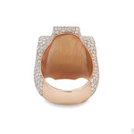 Iceberg Quartz Crystals Cross Ring 70371 - Image 5