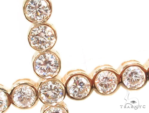 Iced Bezel Cross Crucifix 36377 - Image 2