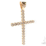 Iced Bezel Cross Crucifix 36377 - Image 3