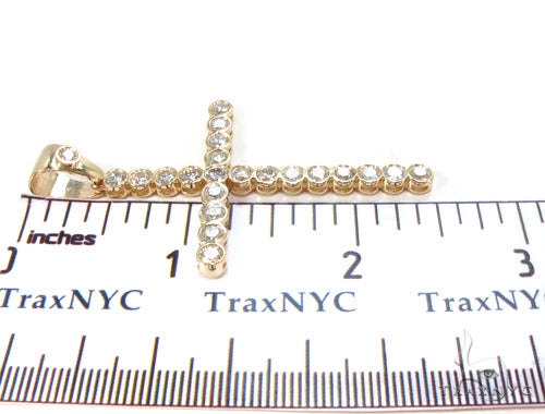 Iced Bezel Cross Crucifix 36377 - Image 6