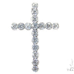 Iced Bezel Cross Crucifix 4882 - Image 1