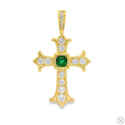 Imperial Emerald Cross Medium 70554 - Image 1