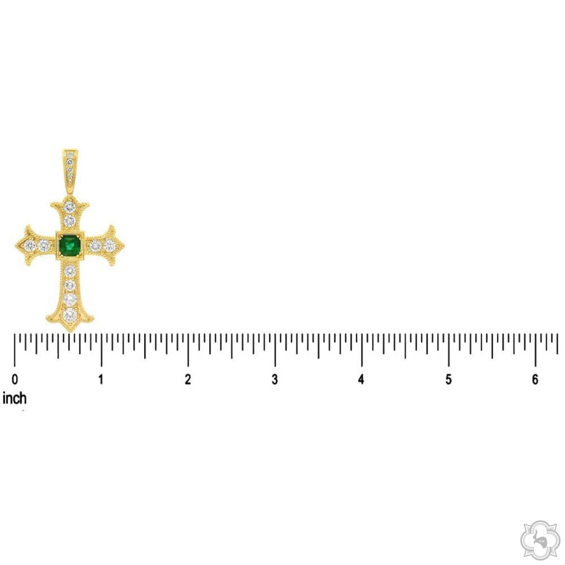 Imperial Emerald Cross Medium 70554 - Image 6