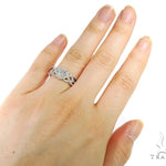 Infinity Diamond Engagement Ring 45288 - Image 10