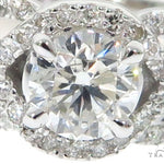 Infinity Diamond Engagement Ring 45288 - Image 5