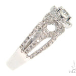 Infinity Diamond Engagement Ring 45288 - Image 6