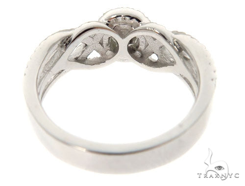 Infinity Diamond Engagement Ring 45288 - Image 7