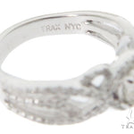 Infinity Diamond Engagement Ring 45288 - Image 8