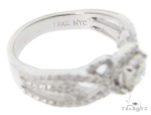 Infinity Diamond Engagement Ring 45288 - Image 8