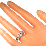 Infinity Diamond Engagement Semi Mount Ring 45281 - Image 6